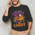 Will Trade Students For Candy Shirt Fun Candy Corn Teacher Unisex Long Sleeve T-Shirt, funny gift