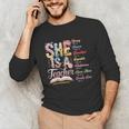Women Bible Verse Christian Teacher God Says Back To School Unisex Long Sleeve T-Shirt, funny gift Women Bible Verse Christian Teacher God Says Back To School Unisex Long Sleeve T-Shirt, funny gift