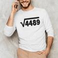 67 Meme Square Root 4489 Six Seven Slang Math Teacher Unisex Long Sleeve T-Shirt, funny gift 67 Meme Square Root 4489 Six Seven Slang Math Teacher Unisex Long Sleeve T-Shirt, funny gift