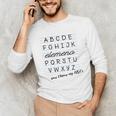 ABC Elemeno Shirt Alphabet Kindergarten Preschool Teacher Unisex Long Sleeve T-Shirt, funny gift ABC Elemeno Shirt Alphabet Kindergarten Preschool Teacher Unisex Long Sleeve T-Shirt, funny gift