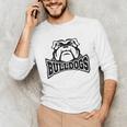 Bulldogs Teacher Student School Sports Fan Team Spirit Unisex Long Sleeve T-Shirt, funny gift