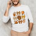Coquette Teach Teacher Bows Thanksgiving Turkey Fall Autumn Unisex Long Sleeve T-Shirt, funny gift Coquette Teach Teacher Bows Thanksgiving Turkey Fall Autumn Unisex Long Sleeve T-Shirt, funny gift