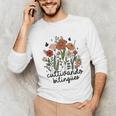 Cultivando Bilingues Dual Language Crew Bilingual Teacher Men Women Girls Kids Unisex Long Sleeve T-Shirt, funny gift