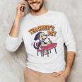 Cute Elementary School Student Dog Teacher's Pet Unisex Long Sleeve T-Shirt, funny gift Cute Elementary School Student Dog Teacher's Pet Unisex Long Sleeve T-Shirt, funny gift