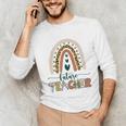 Future Teacher Boho Rainbow Leopard New Grad Student Unisex Long Sleeve T-Shirt, funny gift Future Teacher Boho Rainbow Leopard New Grad Student Unisex Long Sleeve T-Shirt, funny gift