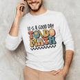 Good Day To Do Math Teacher Vintage Groovy Nerd Women Men Unisex Long Sleeve T-Shirt, funny gift