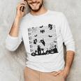 Halloween Music Note Clefs Spooky Ghost For Music Teacher Unisex Long Sleeve T-Shirt, funny gift Halloween Music Note Clefs Spooky Ghost For Music Teacher Unisex Long Sleeve T-Shirt, funny gift