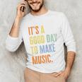It's A Good Day To Make Music Music Lover Teacher Unisex Long Sleeve T-Shirt, funny gift It's A Good Day To Make Music Music Lover Teacher Unisex Long Sleeve T-Shirt, funny gift