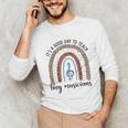 Its A Good Day To Teach Tiny Musicians Music Teacher Rainbow Unisex Long Sleeve T-Shirt, funny gift