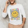 Kindergarten Squad Smile Face Teachers Kids Back To School Unisex Long Sleeve T-Shirt, funny gift