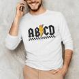 Lightning Pencil Rock'n Roll ABCD Teacher Back To School Kid Unisex Long Sleeve T-Shirt, funny gift