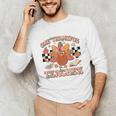 One Thankful Teacher Thanksgiving Retro Groovy Fall Teachers Unisex Long Sleeve T-Shirt, funny gift One Thankful Teacher Thanksgiving Retro Groovy Fall Teachers Unisex Long Sleeve T-Shirt, funny gift