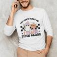 Retro You Can't Scare Me I Teach 5th Grade Teacher Halloween Unisex Long Sleeve T-Shirt, funny gift Retro You Can't Scare Me I Teach 5th Grade Teacher Halloween Unisex Long Sleeve T-Shirt, funny gift