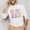 Retro Groovy Retirement Era Retired Teacher Unisex Long Sleeve T-Shirt, funny gift