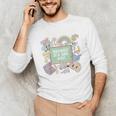 Retro Hooray It's Art Day Art Teacher Back To School Women Unisex Long Sleeve T-Shirt, funny gift Retro Hooray It's Art Day Art Teacher Back To School Women Unisex Long Sleeve T-Shirt, funny gift