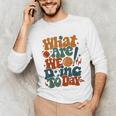 Retro PE Teacher What Are We Doing Today School Coach Women Unisex Long Sleeve T-Shirt, funny gift Retro PE Teacher What Are We Doing Today School Coach Women Unisex Long Sleeve T-Shirt, funny gift