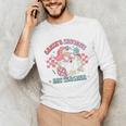 Retro Pink Christmas Santa's Favorite Art Teacher Artist Unisex Long Sleeve T-Shirt, funny gift Retro Pink Christmas Santa's Favorite Art Teacher Artist Unisex Long Sleeve T-Shirt, funny gift