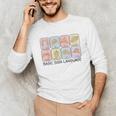 Basic Sign Language Speech Pathology Aac Sped Teacher Unisex Long Sleeve T-Shirt, funny gift Basic Sign Language Speech Pathology Aac Sped Teacher Unisex Long Sleeve T-Shirt, funny gift