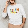 Steam Teacher Science Tech Engineering Arts Maker Unisex Long Sleeve T-Shirt, funny gift