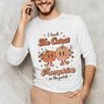 I Teach The Cutest Pumpkins In The Patch Retro Teacher Fall Unisex Long Sleeve T-Shirt, funny gift