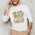 I Teach Tiny Humans About Jesus Christian Teacher Religious Unisex Long Sleeve T-Shirt, funny gift I Teach Tiny Humans About Jesus Christian Teacher Religious Unisex Long Sleeve T-Shirt, funny gift