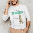 I Am A Teacher Alcoholic Cat Beer Feline Men Women Unisex Long Sleeve T-Shirt, funny gift I Am A Teacher Alcoholic Cat Beer Feline Men Women Unisex Long Sleeve T-Shirt, funny gift