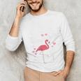 This Teacher Loves Her Flock Flamingo Teacher Class Unisex Long Sleeve T-Shirt, funny gift This Teacher Loves Her Flock Flamingo Teacher Class Unisex Long Sleeve T-Shirt, funny gift