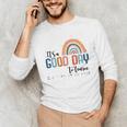 Teacher Of Visually Impaired Braille A Good Day To Learn Unisex Long Sleeve T-Shirt, funny gift Teacher Of Visually Impaired Braille A Good Day To Learn Unisex Long Sleeve T-Shirt, funny gift