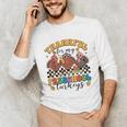 Thankful For My Preschool Turkeys Thanksgiving Teacher Fall Unisex Long Sleeve T-Shirt, funny gift Thankful For My Preschool Turkeys Thanksgiving Teacher Fall Unisex Long Sleeve T-Shirt, funny gift
