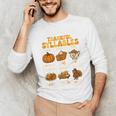 Thankful Syllables Teacher Thanksgiving Educational Kids Unisex Long Sleeve T-Shirt, funny gift