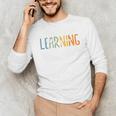 Vintage Play Is Learning Back To School Toddler Teacher Unisex Long Sleeve T-Shirt, funny gift Vintage Play Is Learning Back To School Toddler Teacher Unisex Long Sleeve T-Shirt, funny gift