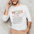 Vintage Work Bestie Definition Teachers Nurses Boss Women Unisex Long Sleeve T-Shirt, funny gift Vintage Work Bestie Definition Teachers Nurses Boss Women Unisex Long Sleeve T-Shirt, funny gift
