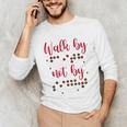 Visually Impaired Teacher Braille Bible Verse Walk By Faith Unisex Long Sleeve T-Shirt, funny gift Visually Impaired Teacher Braille Bible Verse Walk By Faith Unisex Long Sleeve T-Shirt, funny gift