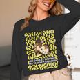 100th Day Of School Teacher Monkey Pun Banana For Men Women Girls Kids Unisex Long Sleeve T-Shirt, funny design