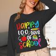 100th Day Of School Teachers Kids Girls Child Happy 100 Days Unisex Long Sleeve T-Shirt, funny design 100th Day Of School Teachers Kids Girls Child Happy 100 Days Unisex Long Sleeve T-Shirt, funny design