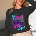 1st Grade Is My Jam Vintage 80s 80's Teacher Student Retro Unisex Long Sleeve T-Shirt, funny design 1st Grade Is My Jam Vintage 80s 80's Teacher Student Retro Unisex Long Sleeve T-Shirt, funny design