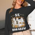 5K Boo Crew Halloween Teacher K5 Floral Ghost Trick Or Teach Unisex Long Sleeve T-Shirt, funny design 5K Boo Crew Halloween Teacher K5 Floral Ghost Trick Or Teach Unisex Long Sleeve T-Shirt, funny design