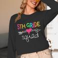 5th Grade Squad Fifth Teacher Student Team Back To School Unisex Long Sleeve T-Shirt, funny design 5th Grade Squad Fifth Teacher Student Team Back To School Unisex Long Sleeve T-Shirt, funny design
