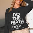 6 7 Six Seven Math Teacher Gen Z Alpha Meme Slang Boys Girls Unisex Long Sleeve T-Shirt, funny design