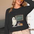 67 Teacher Halloween Ghost Six Seven Meme Math Joke Unisex Long Sleeve T-Shirt, funny design 67 Teacher Halloween Ghost Six Seven Meme Math Joke Unisex Long Sleeve T-Shirt, funny design