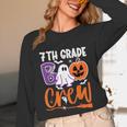 7th Grade Boo Crew Teacher Student Halloween Costume Unisex Long Sleeve T-Shirt, funny design