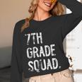7th Grade Squad Back To School Student Teacher Unisex Long Sleeve T-Shirt, funny design 7th Grade Squad Back To School Student Teacher Unisex Long Sleeve T-Shirt, funny design