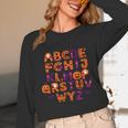 ABCs Learning Kindergarten Teacher Halloween Alphabet Unisex Long Sleeve T-Shirt, funny design ABCs Learning Kindergarten Teacher Halloween Alphabet Unisex Long Sleeve T-Shirt, funny design