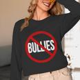 Anti Bullying No Bullies School Teacher Student Kindness Unisex Long Sleeve T-Shirt, funny design
