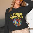 Autism Teacher Shirt I Teach Kindness Apple Puzzle Awareness Unisex Long Sleeve T-Shirt, funny design Autism Teacher Shirt I Teach Kindness Apple Puzzle Awareness Unisex Long Sleeve T-Shirt, funny design