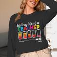 Battery Life Of a Teacher Shirt Thanksgiving Teacher Unisex Long Sleeve T-Shirt, funny design Battery Life Of a Teacher Shirt Thanksgiving Teacher Unisex Long Sleeve T-Shirt, funny design