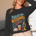 Biology Teacher Science Fueled By Mitochondria Coffee Unisex Long Sleeve T-Shirt, funny design Biology Teacher Science Fueled By Mitochondria Coffee Unisex Long Sleeve T-Shirt, funny design