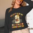 You Can't Scare Me I Teach Kindergarten Halloween Teacher Unisex Long Sleeve T-Shirt, funny design