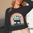 Career In Modeling AAC Teacher SLP SPED Communication Autism Unisex Long Sleeve T-Shirt, funny design Career In Modeling AAC Teacher SLP SPED Communication Autism Unisex Long Sleeve T-Shirt, funny design