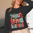 Christmas Coquette Bow Teacher Teach Love Inspire Unisex Long Sleeve T-Shirt, funny design Christmas Coquette Bow Teacher Teach Love Inspire Unisex Long Sleeve T-Shirt, funny design
